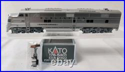 2012 Kato 176-5401 N Scale EMD E5A Burlington CB&Q Silver Speed #9910A DCC