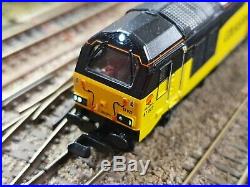 2d-010-009 Dapol N Gauge Class 67 027 Colas Rail Charlotte Legoman DCC Sound