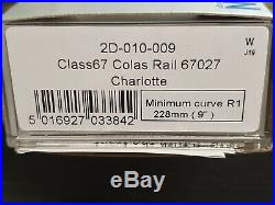 2d-010-009 Dapol N Gauge Class 67 027 Colas Rail Charlotte Legoman DCC Sound