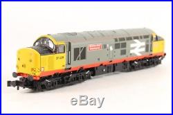 371-168 N Gauge Graham Farish Class 37 37506 RED Red Stripe. Zimo DCC SOUND