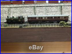 371-987 N Gauge DCC Sound Farish N Gauge Pannier Tank With Dapol Autocoach