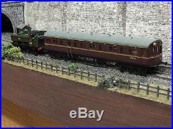 371-987 N Gauge DCC Sound Farish N Gauge Pannier Tank With Dapol Autocoach