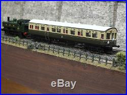 371-987 N Gauge DCC Sound Farish N Gauge Pannier Tank With Dapol Autocoach