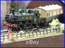 371-987 N Gauge DCC Sound Farish N Gauge Pannier Tank With Dapol Autocoach