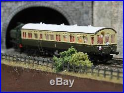 371-987 N Gauge DCC Sound Farish N Gauge Pannier Tank With Dapol Autocoach