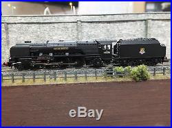 372-185 N Gauge DCC Sound Farish Coronation Class 46236 Bradford Br Black