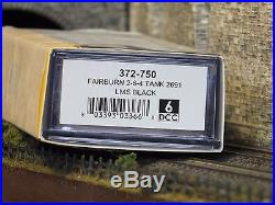 372-750 N Gauge Farish Fairburn Tank 2691 Lms Black DCC Sound Oil Lamps Firebox
