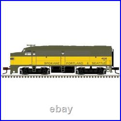 40005088 N-Scale Atlas Alco FA1 Large Numberboards Sound and DCC BN #4112