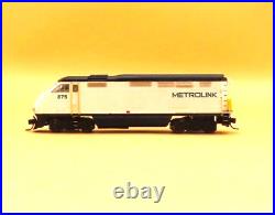 ATHEARN 06788 F59PHI METROLINK #875 WithDCC/SOUND N SCALE