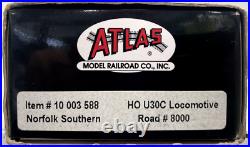 ATLAS 40005227 N SCALE SD-50 Norfolk Southern #8000 Locomotive DCC & SOUND