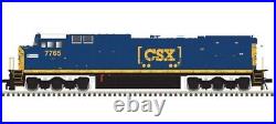 ATLAS Gold 40004220 DASH 8-40CW CSX Transportation #7765 WithDCC & Sound N SCALE