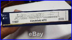 Athearn 11807 N Scale Clinchfield #672 Challenger 4-6-6-4 with DCC & Sound