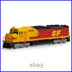 Athearn ATH15383 FP45 Santa Fe #5991 Locomotive with DCC & Sound N Scale