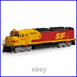 Athearn ATH15384 FP45 Santa Fe #5996 Locomotive with DCC & Sound N Scale