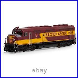 Athearn ATH15394 FP45 Wisconsin Central #6653 Locomotive with DCC & Sound N Scale