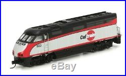 Athearn ATH23767 N Scale Locomotive F59PHI withDCC & Sound, CalTrain #923