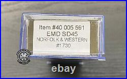 Atlas 40005593+2 N N&W Bicentennial SD45 Consist High Hood Sound & DCC #1776 +2