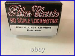 Atlas #8770 HO scale N&W custom decorated ALCO RS-11 DCC/Sound Rd. #384