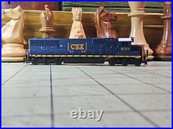 Atlas N DCC Sound Equiped SD 60 CSX Yn3b #8701 New in box