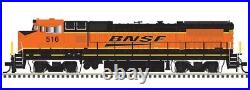 Atlas N Dash 8040B 40005186 withDCC & Sound. BNSF #516 (Late Swoosh)