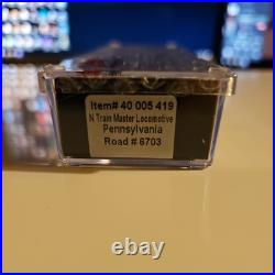 Atlas N FM H-24-66 Trainmaster Pennsylvania PRR #6703 ESU DCC Sound LED 40005419