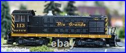 Atlas N Scale D&RGW Alco S2 Switch Locomotive #113 with DCC and SOUND-Used