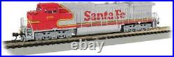 BACHMANN 67352 N SCALE GE Dash 8-40CW SANTA FE #879 DCC & Sound