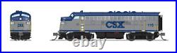 BLI 9264 N Scale EMD Diesel F7A CSX 116 Paragon4 (Sound/DC/DCC)
