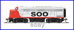 BLI 9267 N Scale EMD Diesel F7A SOO Line 2202A Paragon4 (Sound/DC/DCC)