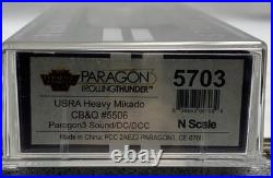 BLI N Scale DCC/Sound, CB&Q USRA Heavy Mikado 2-8-2, #5506 (5703)