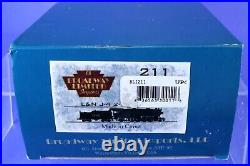 BL DCC HO Scale L&N 2-8-2 Powered J-4 Steam Engine & Tender 1776 with QSI Sound