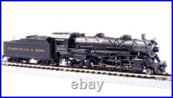 BROADWAY LIMITED 3987 N SCALE USRA Light Mikado C&O 2361 Paragon4 Sound/DC/DCC