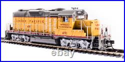 BROADWAY LIMITED 4279 HO EMD GP20 UP 491 Yellow & Gray Paragon4 Sound/DC/DCC