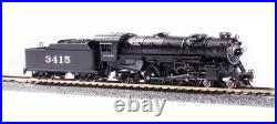 BROADWAY LIMITED 6222 N Heavy Pacific 4-6-2 ATSF #3415 Paragon3 Sound/DC/DCC