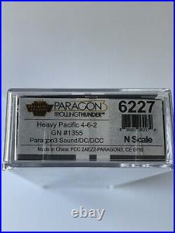 BROADWAY LIMITED 6227 Heavy Pacific 4-6-2 GN #1355 Paragon3 Sound/DC/DCC