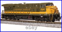 BROADWAY LIMITED 7307 N GE ES44AC CN #2846 Grn & Gold Paragon4 Sound/DC/DCC