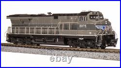 BROADWAY LIMITED 7309 N GE ES44AC UP #8076 TTG with Alum Paragon4 Sound/DC/DCC