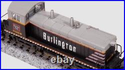 BROADWAY LIMITED 7486 N EMD NW2 CBQ 9407B Billboard Paragon4 Sound/DC/DCC