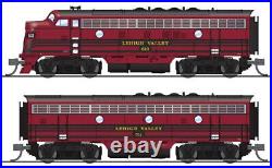 BROADWAY LIMITED 7722 N EMD F3 AB LV 510/511 Red with Blk St A-unit Paragon4 Soun