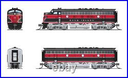 BROADWAY LIMITED 7753 N EMD F7 AB CRIP 103/105B Alum Trucks A-Paragon4 Sound DCC