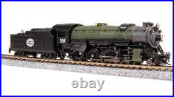 BROADWAY LIMITED 7838 N USRA Heavy Mikado, SPS 502 Green, Paragon4 Sound/DC/DCC