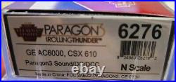BROADWAY LIMITED N Scale AC6000 Diesel CSX #610 Paragon3 Sound/DC/DCC