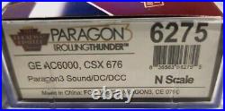 BROADWAY LIMITED N Scale GE AC6000 Diesel CSX #676 Paragon3 Sound/DC/DCC