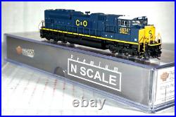 BROADWAY LIMITED PARAGON 3 N SC EMD SD70ACe LOCOMOTIVE SOUND&DCC PRLX/C&O 6301