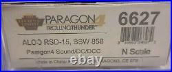BROADWAY Limited N Scale Alco RSD-15 Diesel SSW #858 Paragon4 DCC/SOUND
