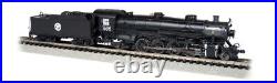 Bachmann 4-8-2 Light Mountain NYO&W 405 Black/Graphite Sound/DCC N Scale