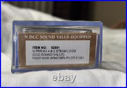 Bachmann 52851 PRR K4 4-6-2 Post-War withModern Pilot #1361 N Scale DCC Sound NIB