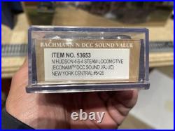 Bachmann 53653 New York Central #5426 Hudson Steam Locomotive DCC Sound N Scale
