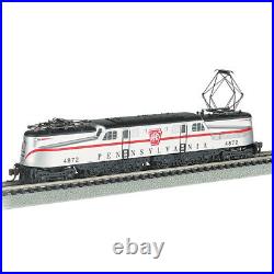 Bachmann 65354 PRR GG-1 #4872 Silver with Red Stripe DCC Sound Locomotive N Scale