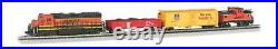 Bachmann BNSF GP40 Roaring Rails Diesel Train Set with Sound & DCC N Scale
